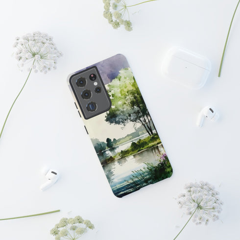 Summer Day by the Lake - Impact Resistant Phone Case